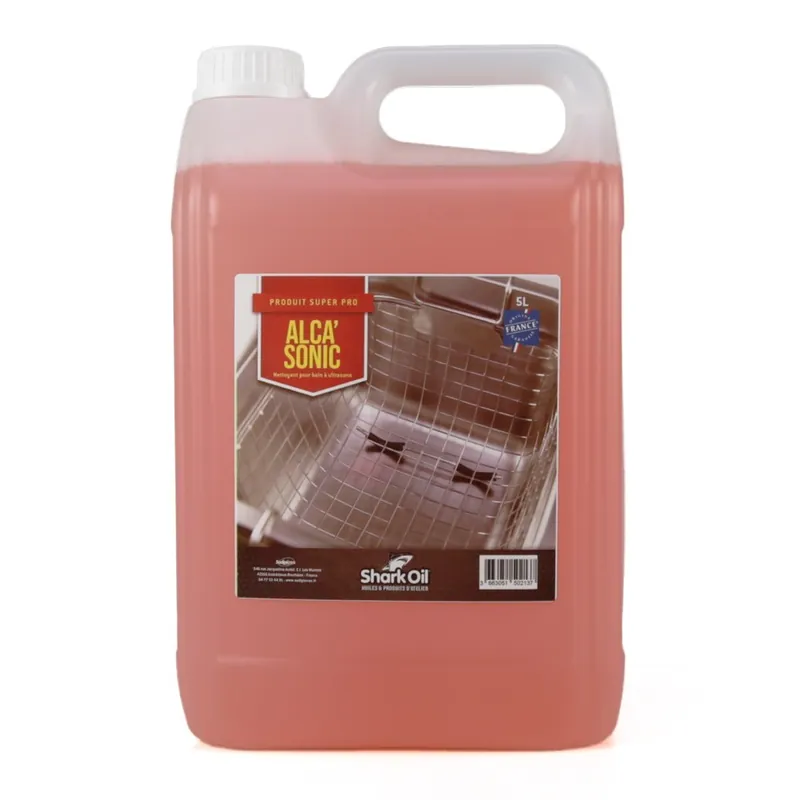 Nettoyant pour nettoyeur à ultrason Alca‘sonic - Shark Oil - 5 litres Prix Bas