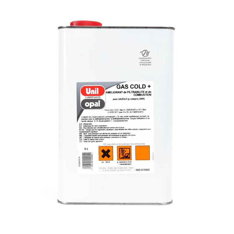 Achetez Aujourd&rsquo;hui Huile Gas Cold + Unil Opal 5L pour gazole