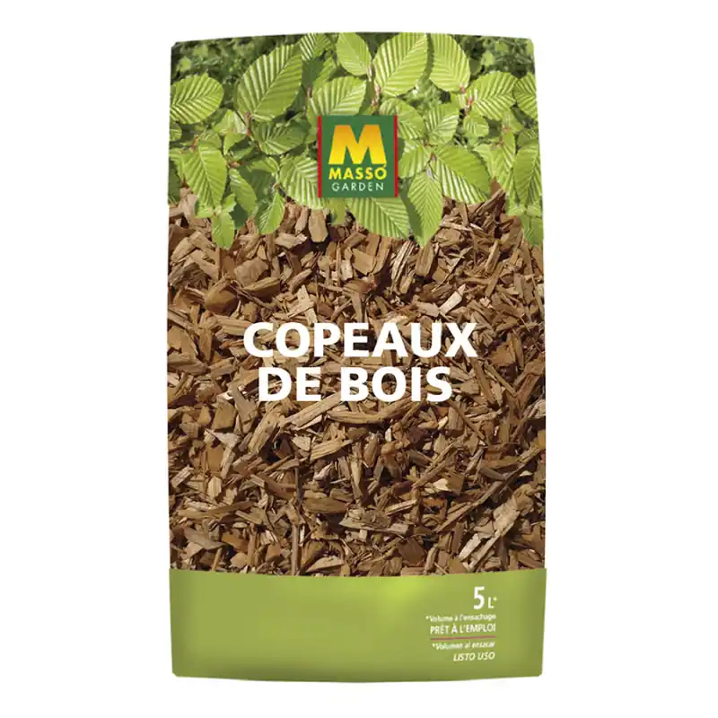 Copeaux de Bois 5 l pour plantes Petit Prix