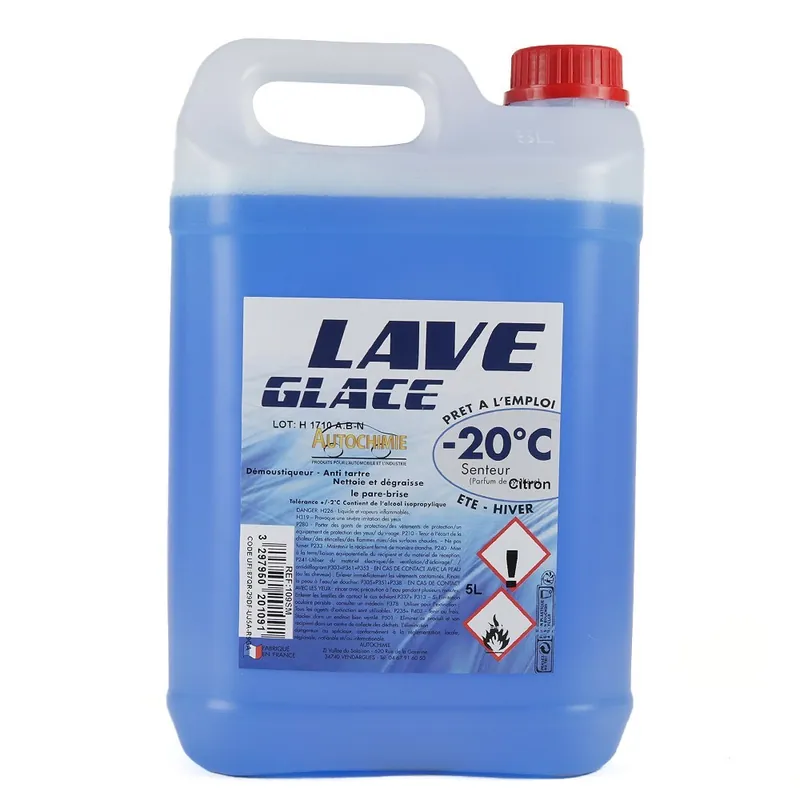Lave glace jusqu‘à -20°C 5 litres et spécial moustique Offre Spéciale