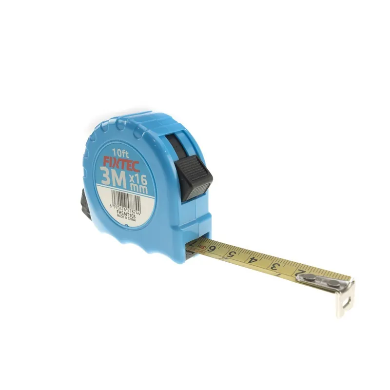 Ruban métrique en acier – 3 m x 16 mm – Fixtec Meilleure Vente