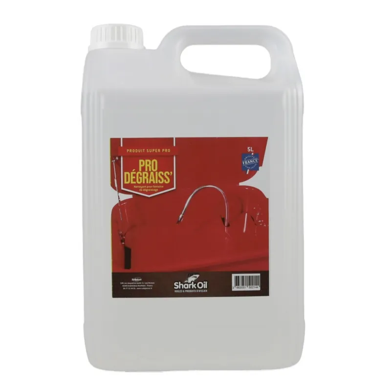 Bon Marché Nettoyant pour fontaine de dégraissage Pro Degraiss – Shark Oil – 5 litres