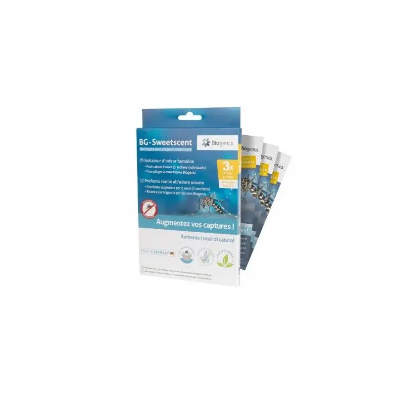 Prix Choc Recharge Biogents Anti-Moustiques Home Sweetscents - 6 mois
