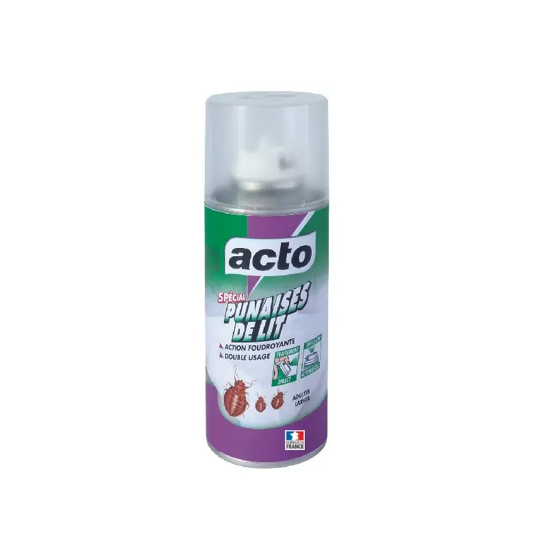 Aérosol autodiffusant punaises de lit 125 ml - élimination efficace et durable Produit De Marque