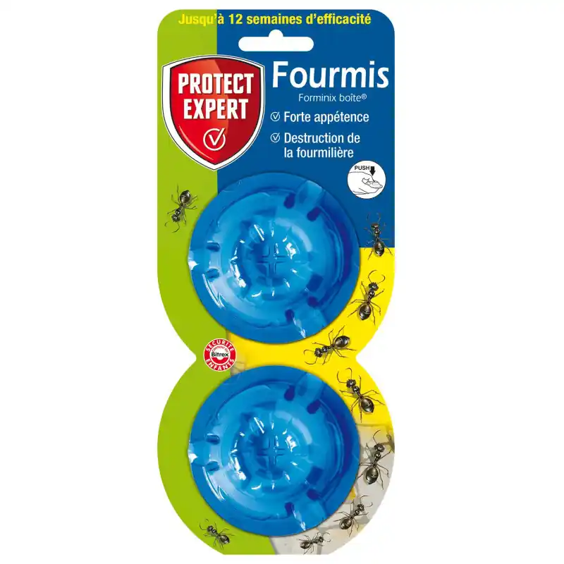 Retour Gratuit Boîtes à Appâts pour Fourmis 2x2g - Attirez et Contrôlez vos Fourmis Efficacement