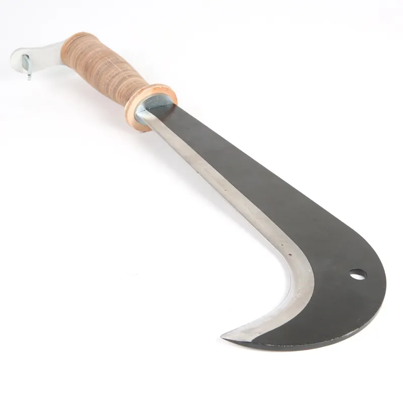 Serpette italienne 39,5 cm manche cuir Remise