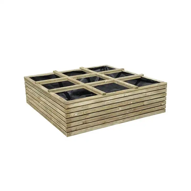 Carré Potager HORIZON BASIL en bois – Jardinage Facile et Productif Dernier Modèle