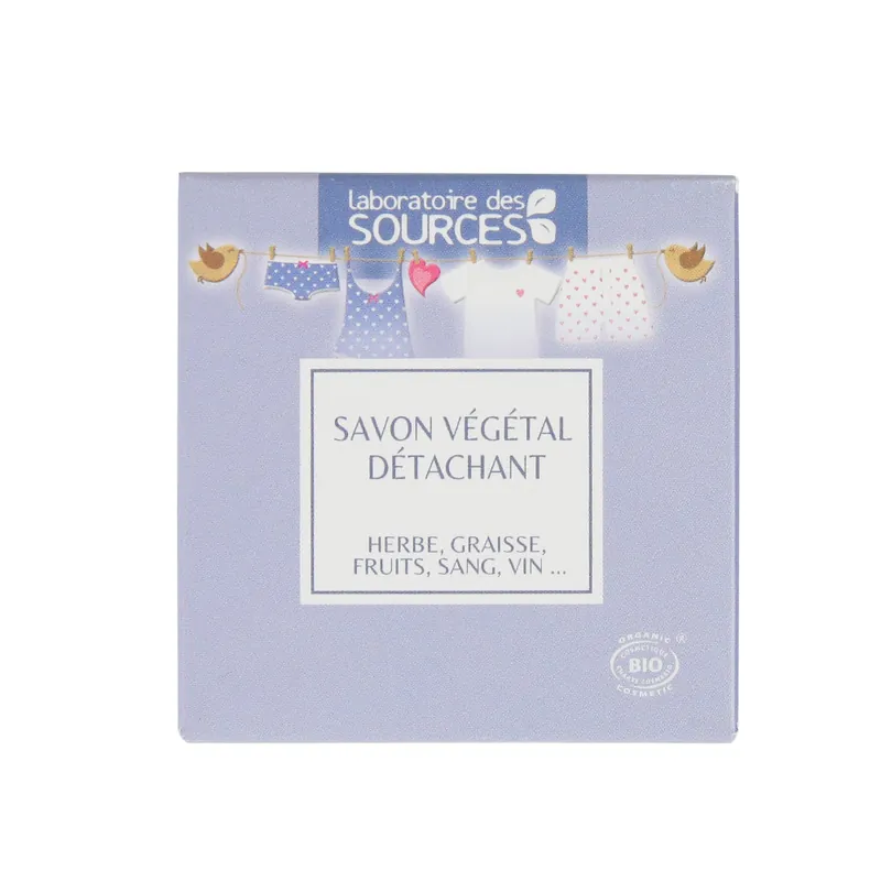 Savon bio pour textiles. 100% végétal. Le détachant. 100 gr Bon Plan