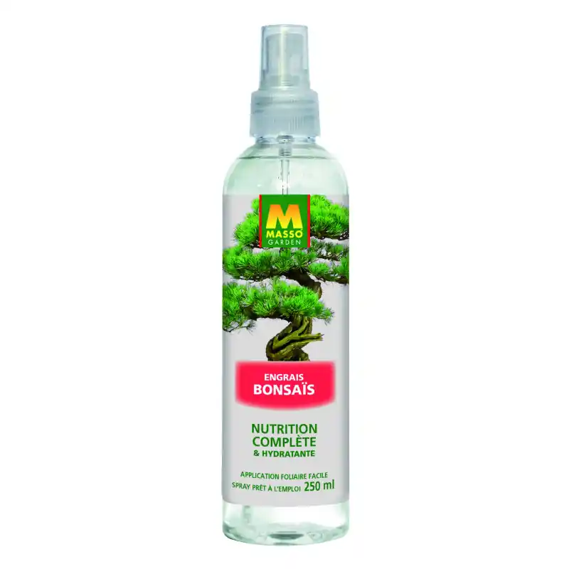 Seulement Aujourd'hui Engrais Bonsai 250ml Masso Garden - Nourrissez Votre Miniature avec Amour !