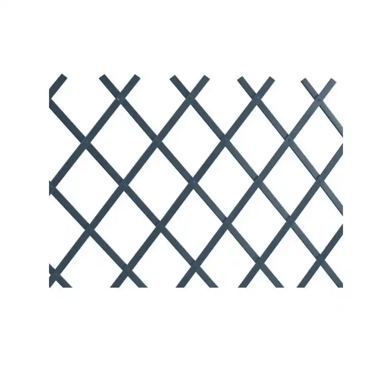 Authentique TREILLAGE PVC 1X2M ANTHRACITE