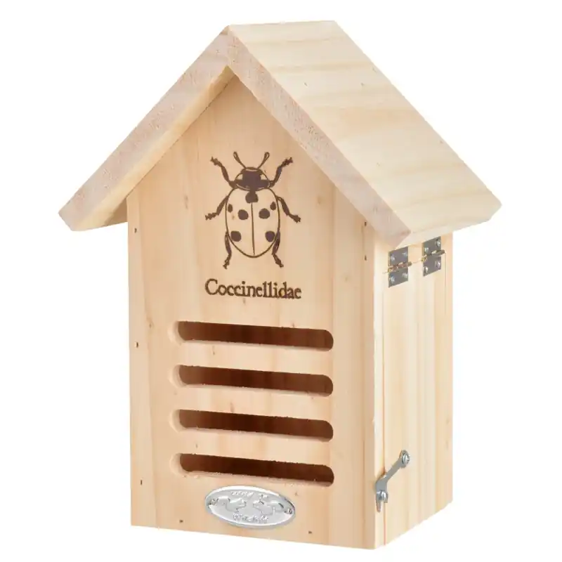 Abri Coccinelle Silhouette Protection Élégante pour Insectes et Jardins Authentique