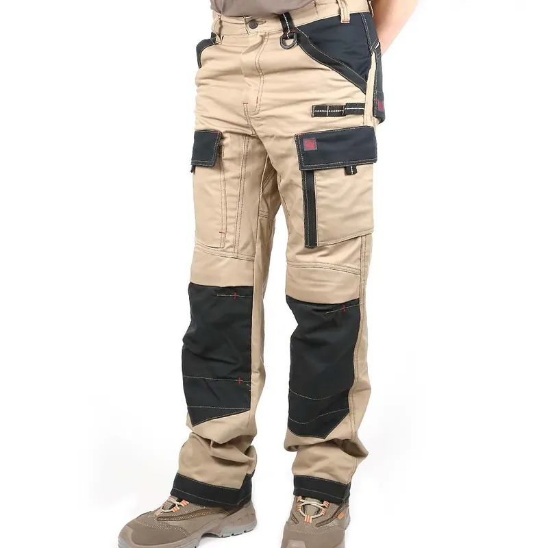 Nouveauté Pantalon de travail. Taille 5. Couleur beige. Lafont