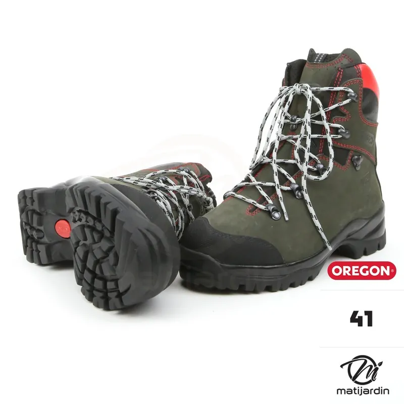 Bottes forestières Fiordland® classe 2. Couleur kaki. Taille 41. Oregon Jusqu&rsquo;à Épuisement Des Stocks