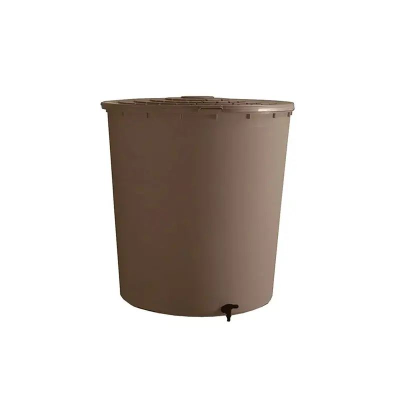 Recuperateur a eau rond 350 litres taupe Achat Immédiat