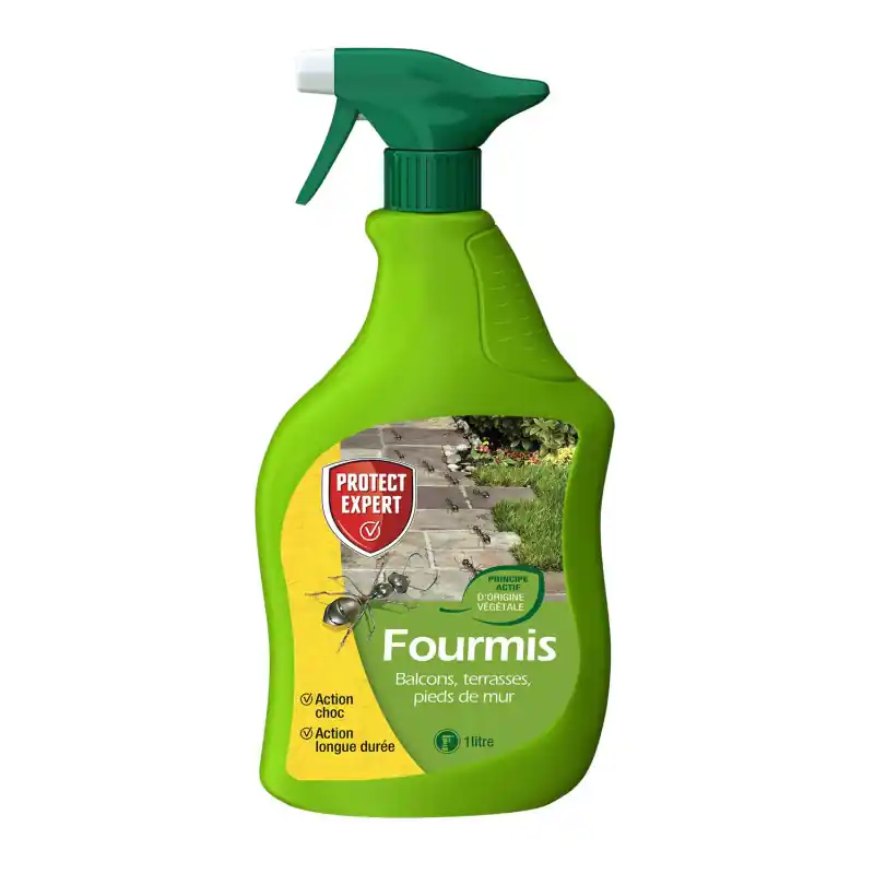 Anti Fourmis PAE - Insecticide Efficace 1L pour Éliminer les Fourmis en Intérieur et Extérieur Certifié