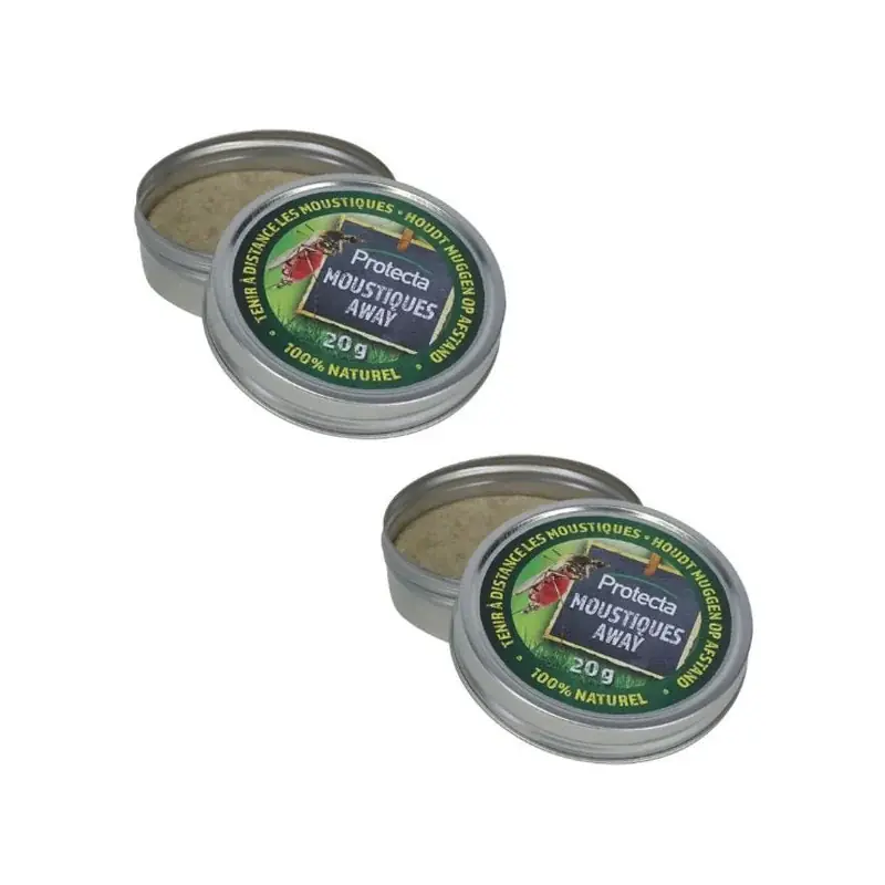 Authentique Répusif à moustiques huiles essentielles x2 bio 100% naturel