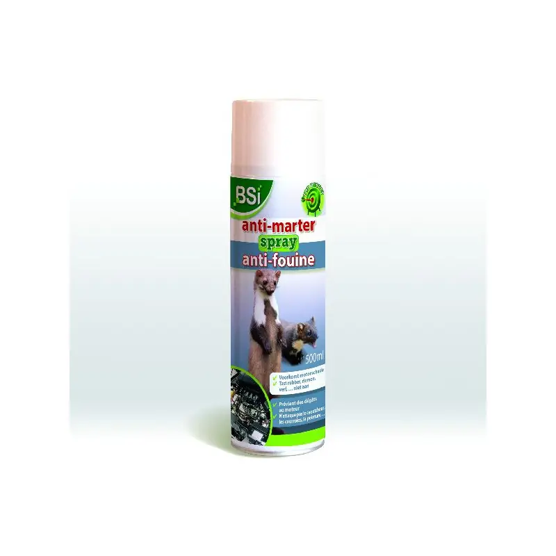 Offre Exclusive Spray Anti Fouines – Répulsif Efficace pour Protéger Votre Habitat des Fouines BSI