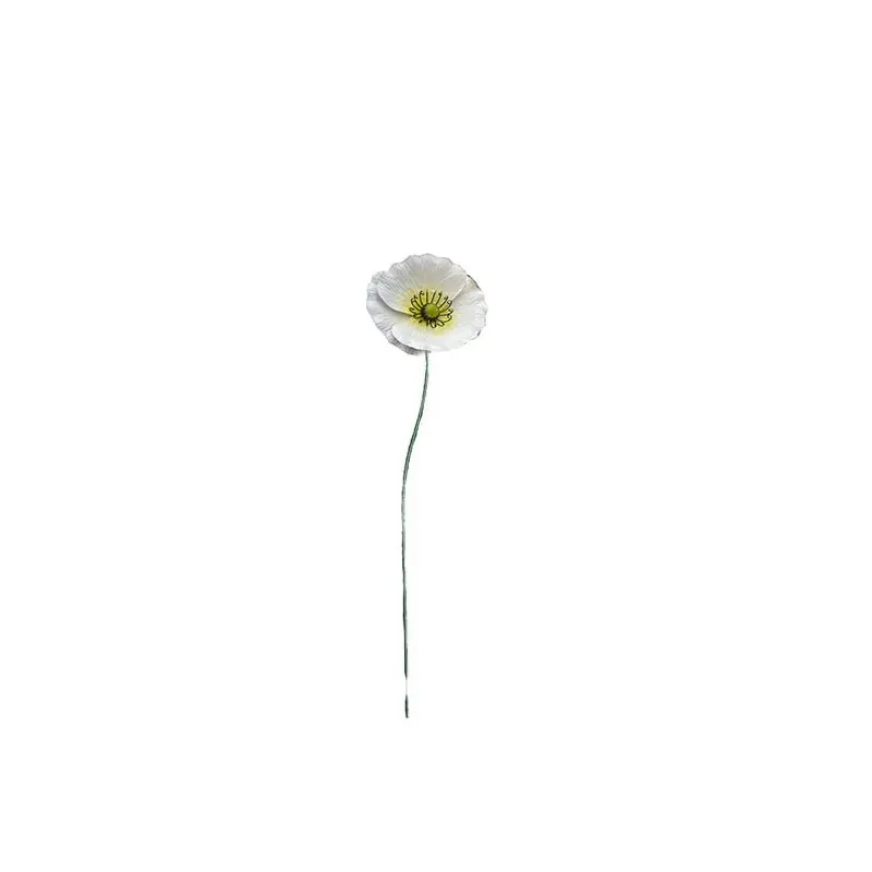 Nouveauté Coquelicot BLANC sur pic 16x14x90