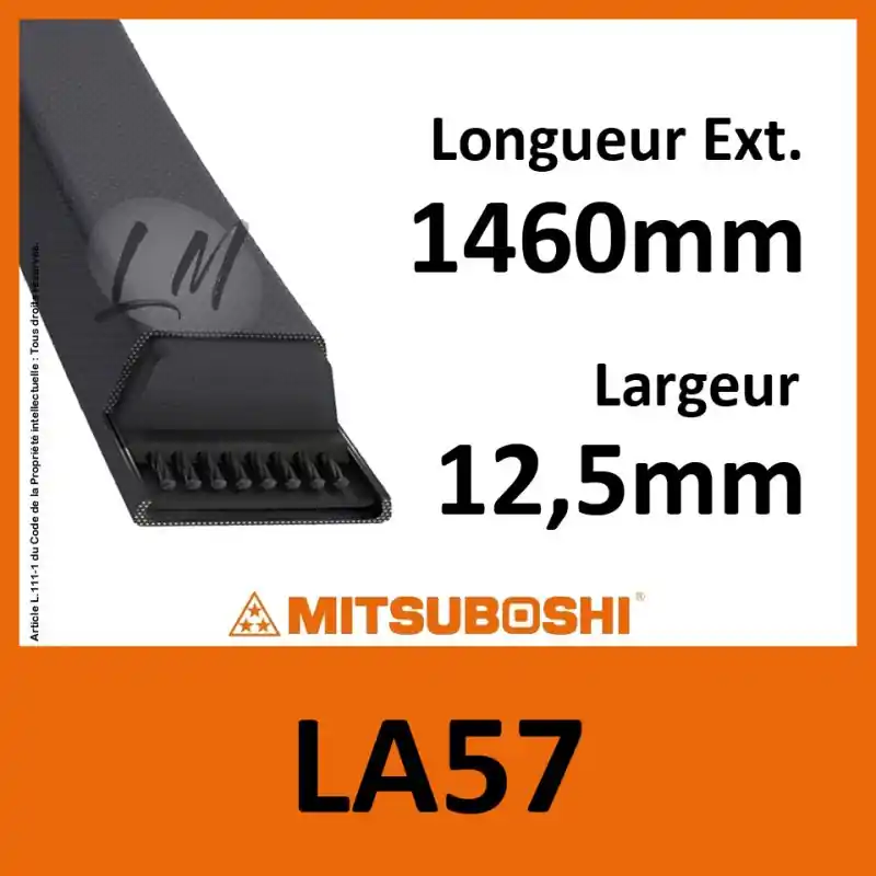 Solde Courroie Mitsuboshi LA57