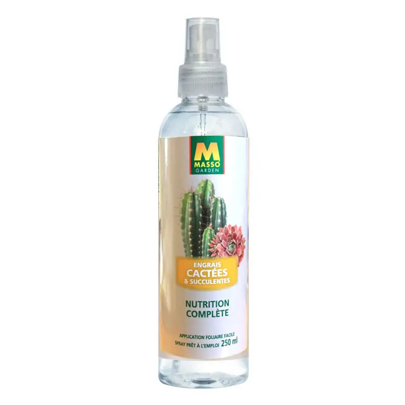 Engrais Spécial Cactées et Succulentes 250ml - Masso Garden Nouveauté