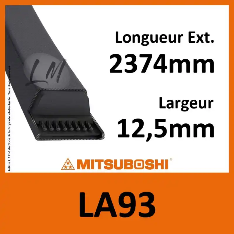 Soldes Courroie Mitsuboshi LA93
