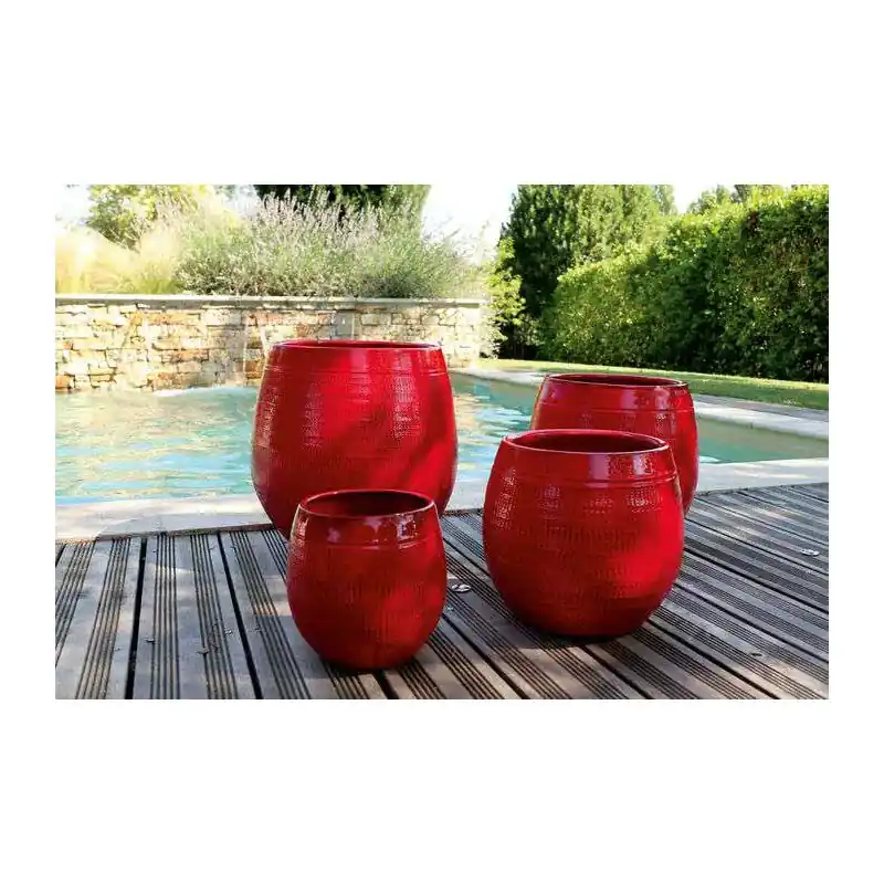 Pot inca coquelicot d29 h35, poterie d‘albi, de qualité Achetez Aujourd&rsquo;hui