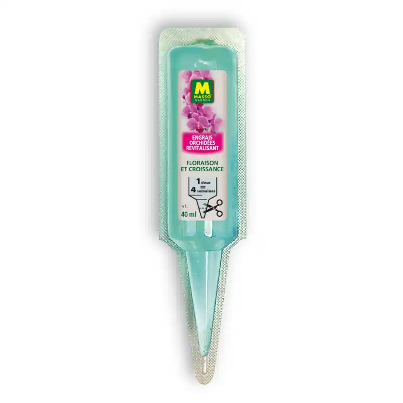 Pipette Engrais Mono-Doses 40 Ml pour Orchidéess - Masso Commander Vite