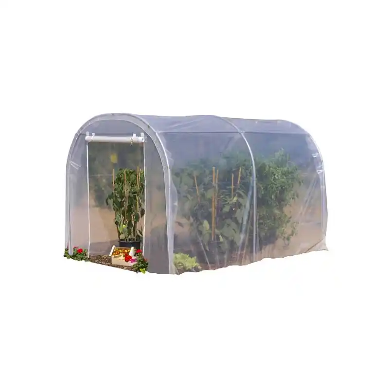 Serre 2x3m 1 porte zippée tube 32mm Vente Directe