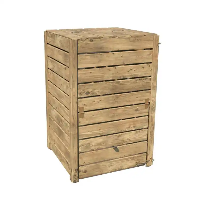 Composteur en Bois Converto 350L – Écologique et Pratique pour Votre Jardin Bon Plan