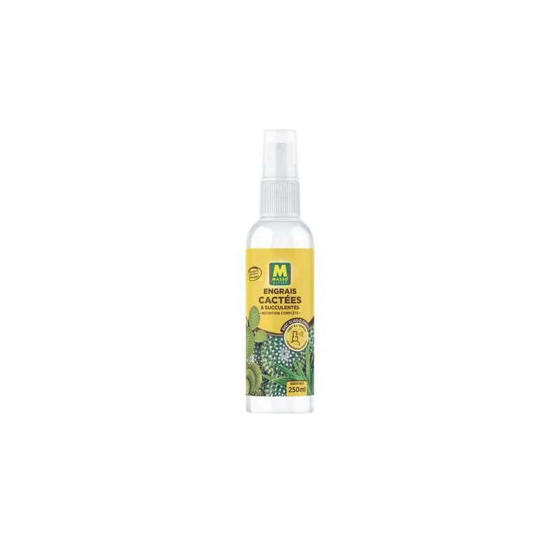 Engrais Foliaire Cactée Spray 250ml - Nutrition Optimale pour Cactus et Plantes Succulentes Prix Cassé