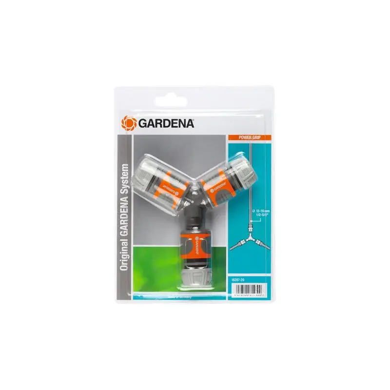 Nécessaire de Dérivation 15mm Gardena - Accessoire d‘Irigation Essentiel Prix Choc