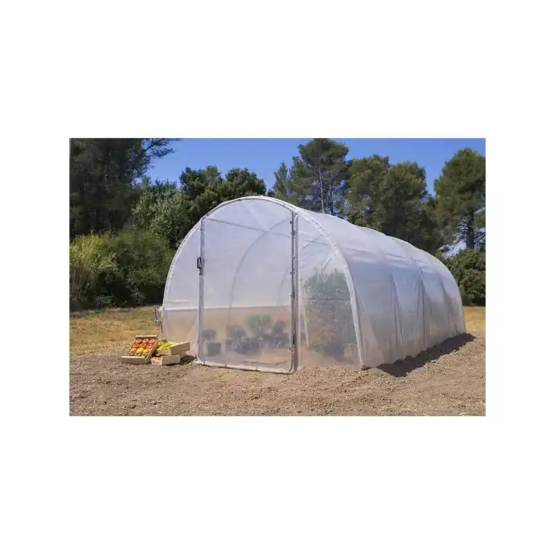 Serre 3x6m 2 portes (tube 32mm film 2*180µ) Populaire