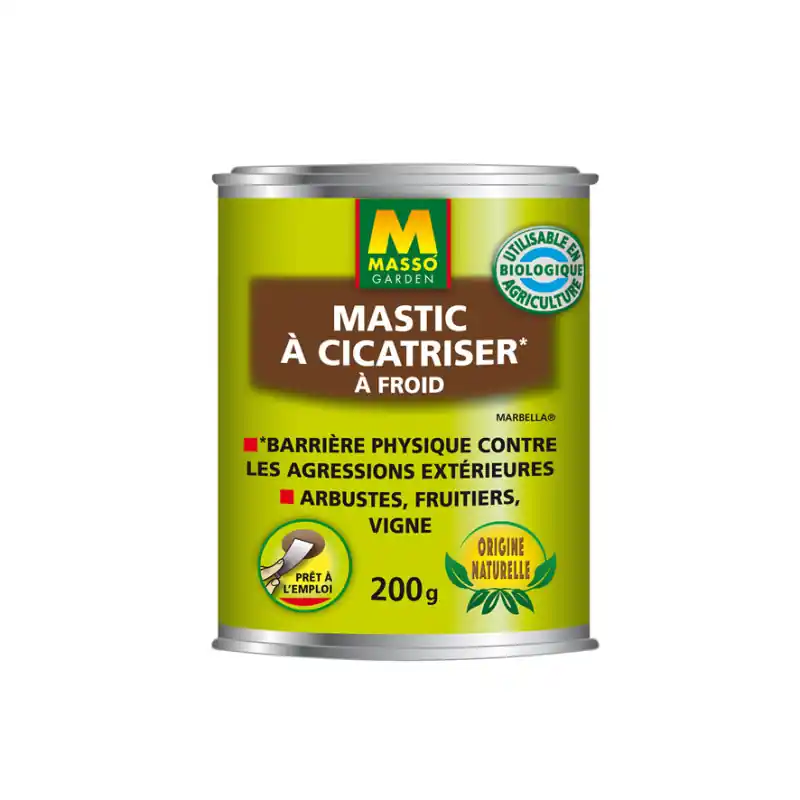 Mastic à Cicatriser à Froid 200g – Masso Garden, Soin Réparateur Peau Promotion Saisonnière