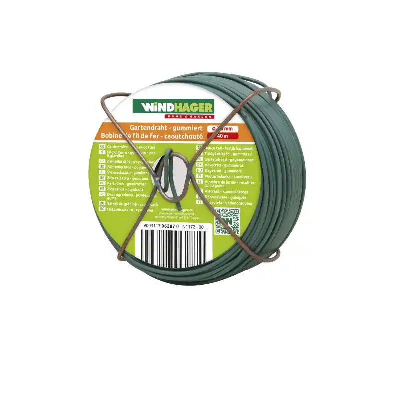 Bobine de fil fer caoutchouc d2mm 40m - résistant et flexible pour vos projets de bricolage Bon Marché