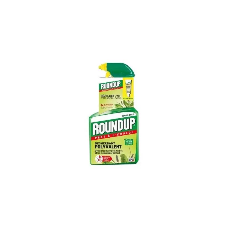 Roundup Spray Désherbant Prêt à l‘Emploi 1L - Solution Efficace pour Votre Jardin Expédié Aujourd'hui