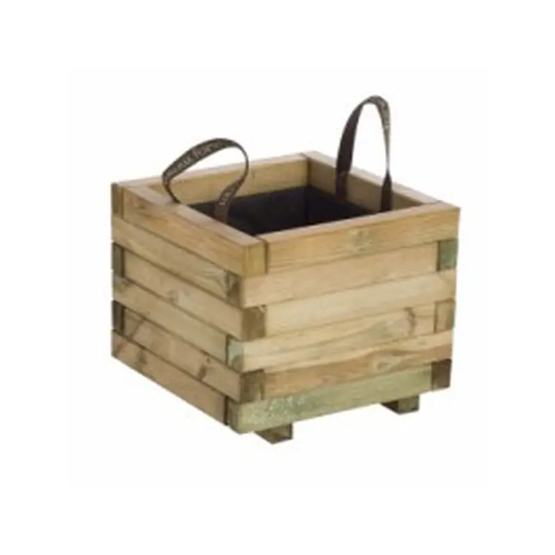 Acheter En Ligne Bac BAROQUE 40×40 – Pot en bois, Élégant et Pratique pour Tous vos Objets