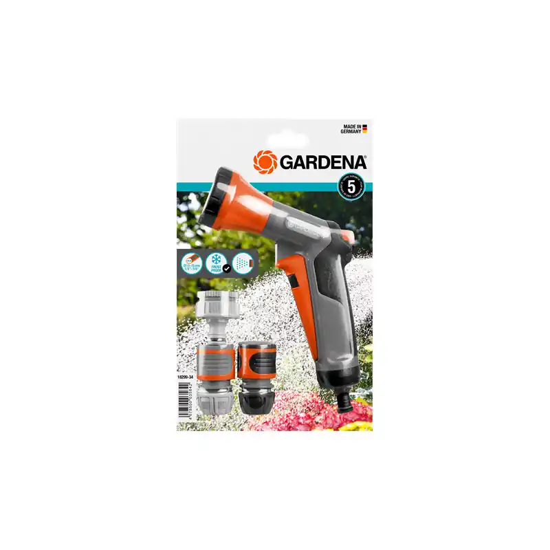 /Pistolet Arrosage Classic + Raccords Gardena – Outil de Jardinage Multifonctionnel Dernier Modèle