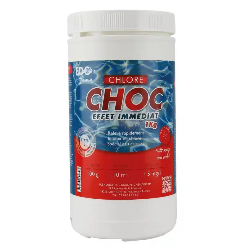 CHLORE CHOC GRANULES 1KG Jusqu'à Épuisement Des Stocks