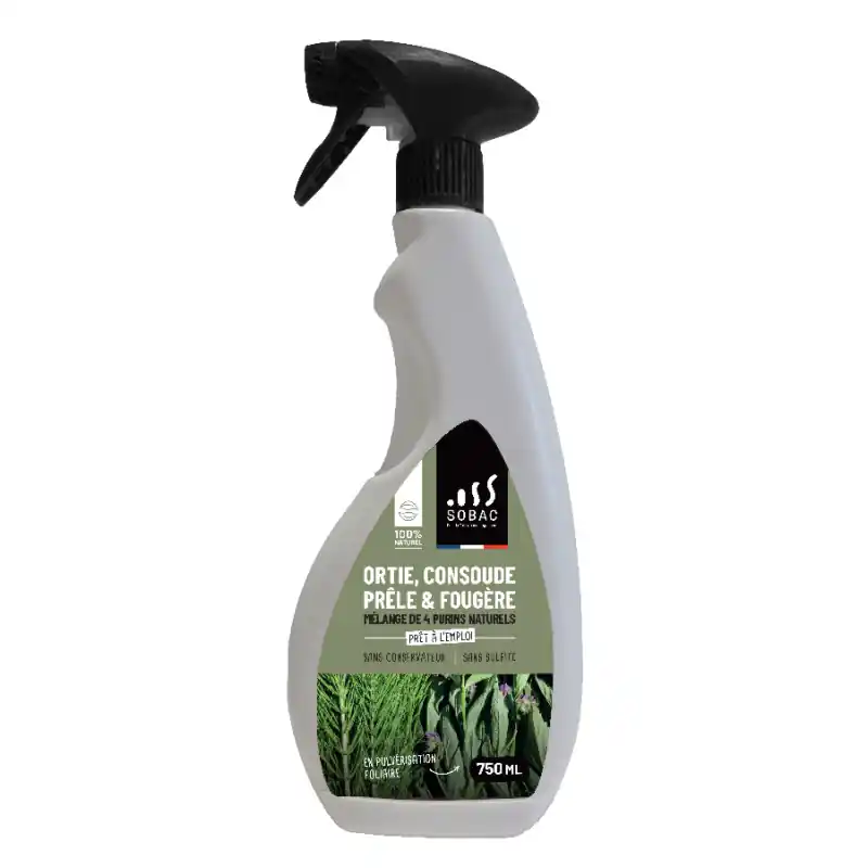 Mix 4 purins bactériosol – engrais naturel 750 ml pour plantes et jardins bio Meilleur Prix