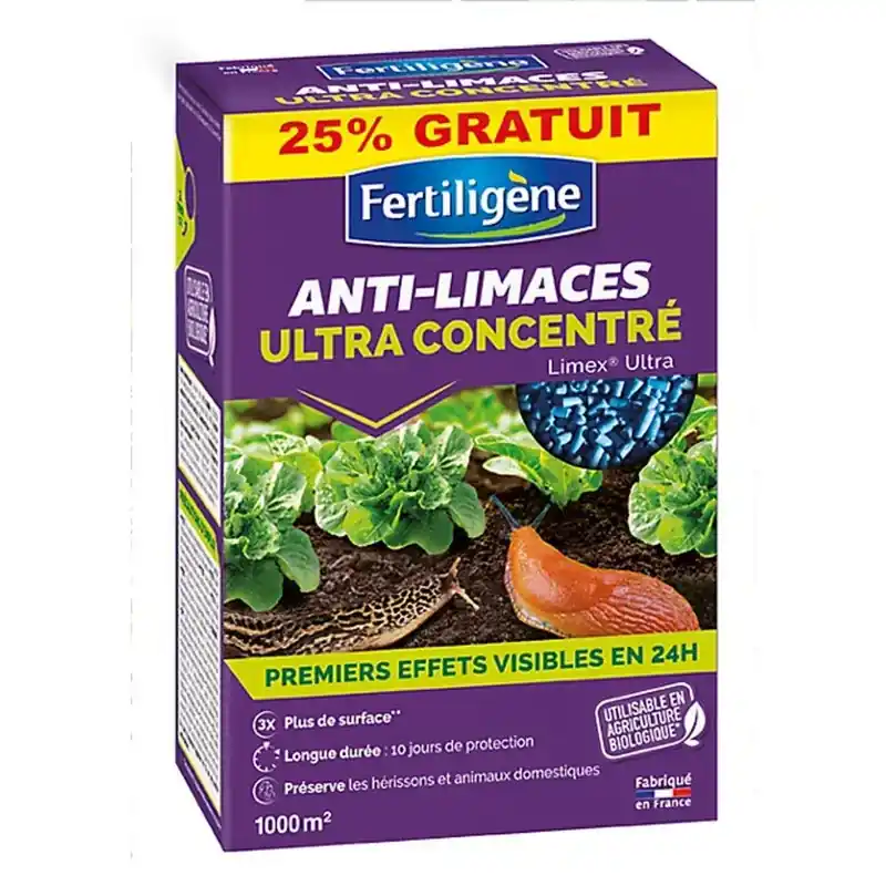 Meilleur Prix Anti Limace 1kg Fertiligène - Protection Efficace contre les Limaces et escargots