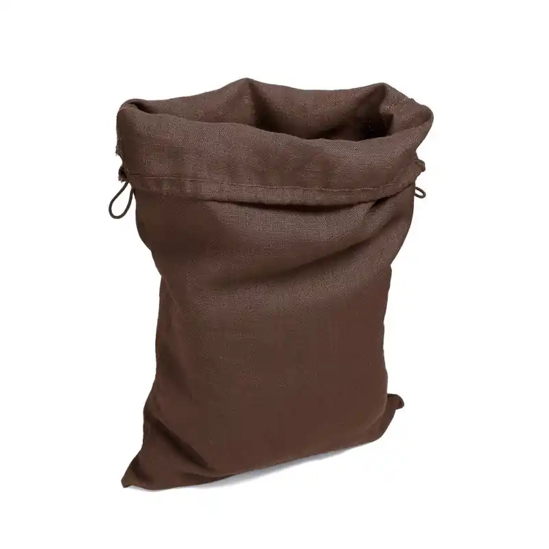 Produit De Marque /Sac Jute A Lacet 55X95cm Chocolat
