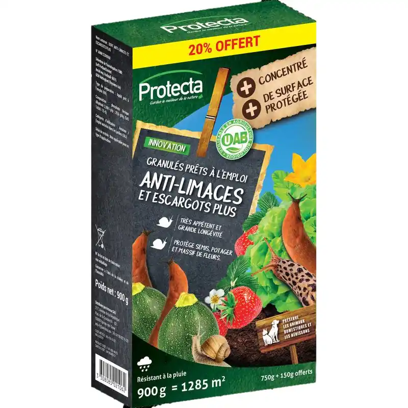 Prix Bas Granulés anti-limaces et escargots 750g - protection efficace jardin