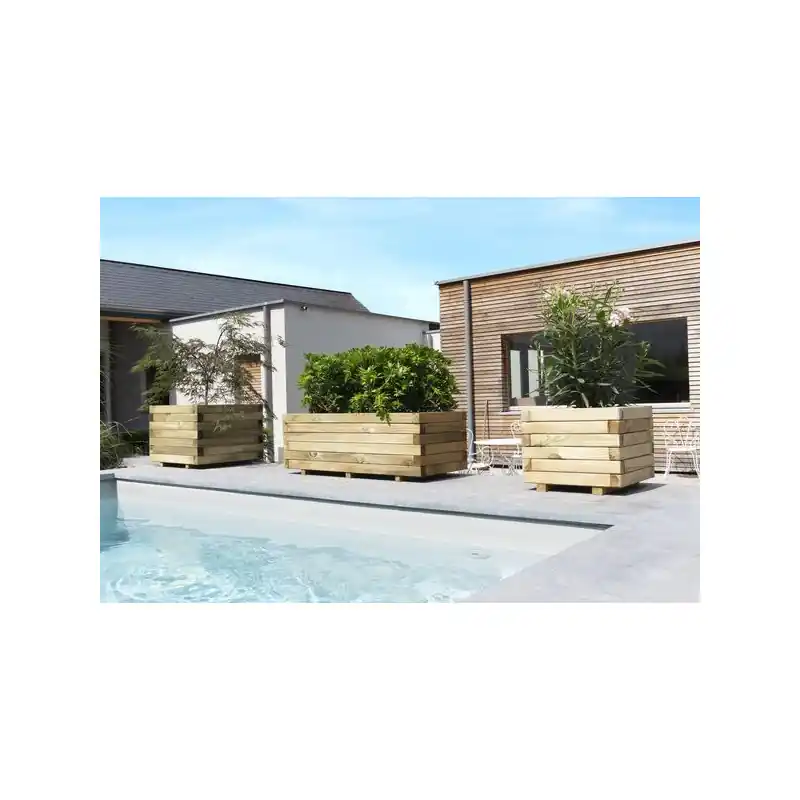 Acheter Direct Bac Bois Baroque 90 – Élégance et Stylepour les plantes