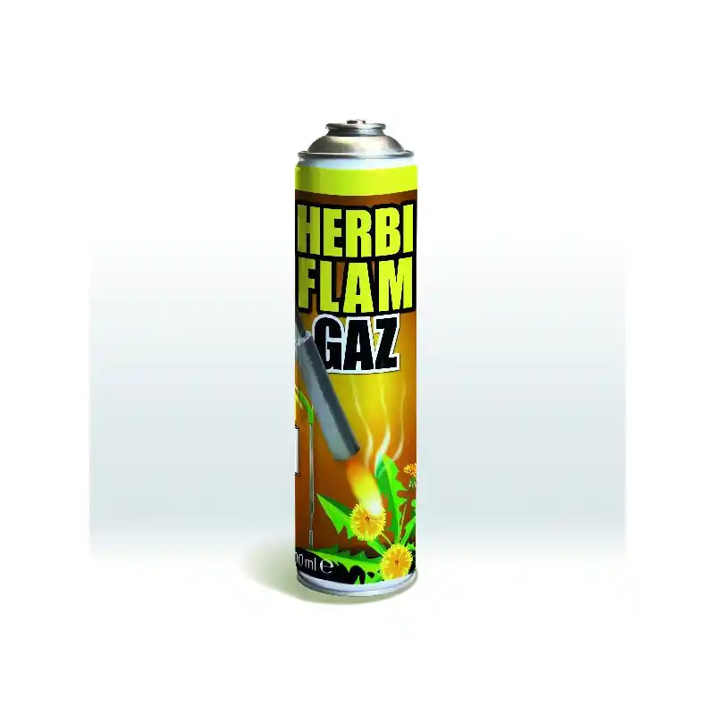 Cartouche Recharge Gaz 600 ml Herbiflam – pour désherbeur à gaz BSI Paiement Sécurisé
