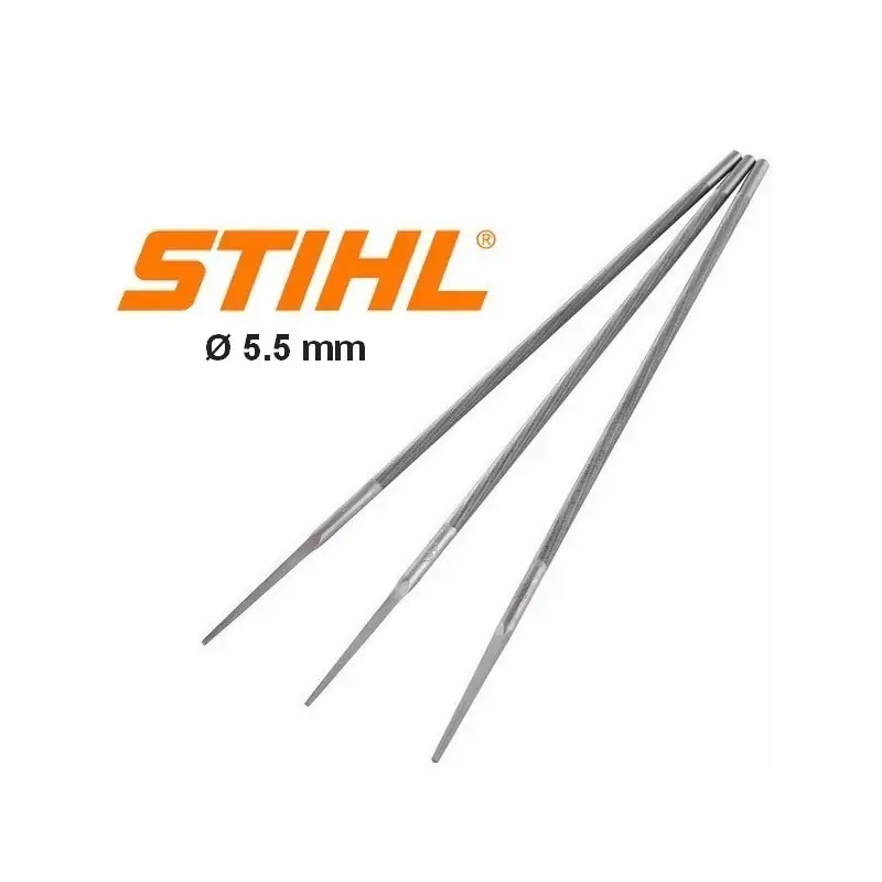 Kit lime ronde affutage chaine tronçonneuse Stihl 5.5 mm Acheter Direct