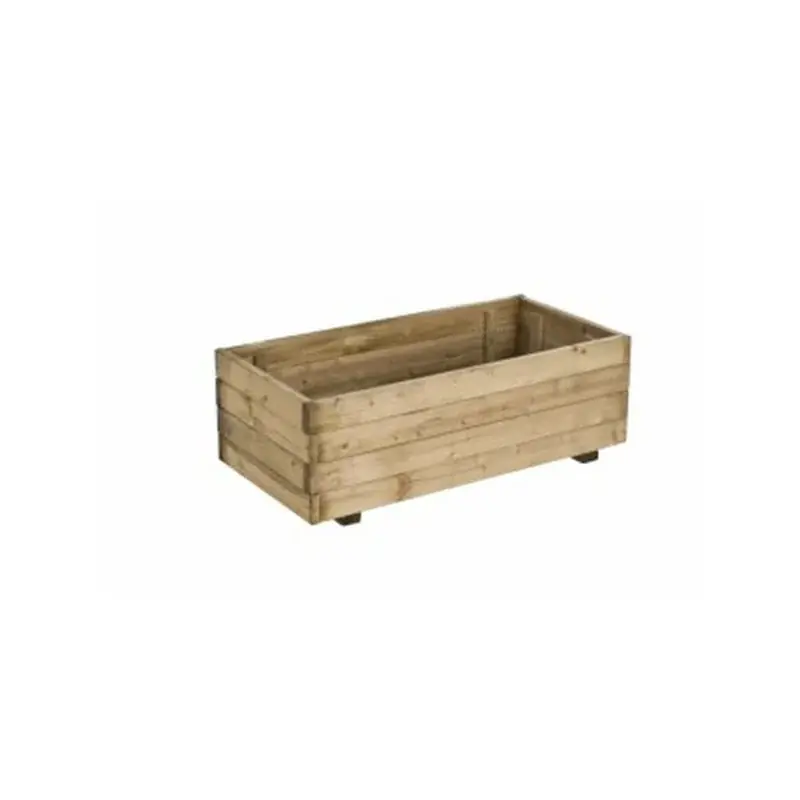 Bac RUSTICA 80×40 bois – Bac de Jardinage Durable pour Plantes et Semis Acheter En Ligne