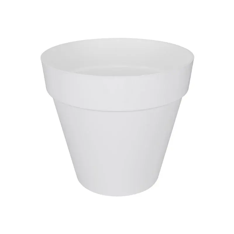 Pot de Fleurs Loft Urban A/R 50 cm Blanc - Elho, Élégance & Écologie pour Votre Jardin Livraison Express