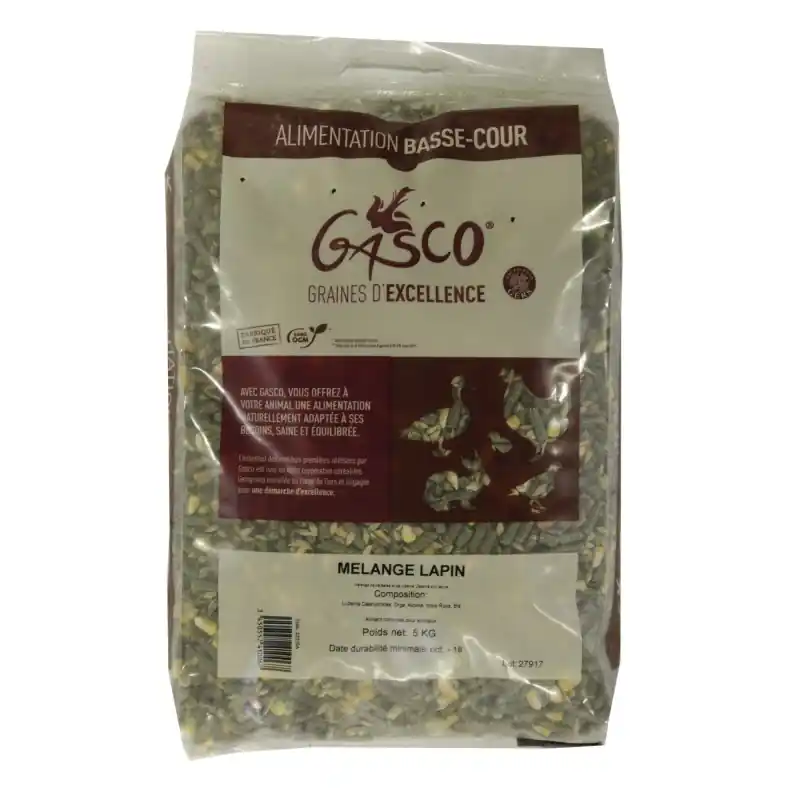 Prix Promo MELANGE LAPIN 5KG - GASCO