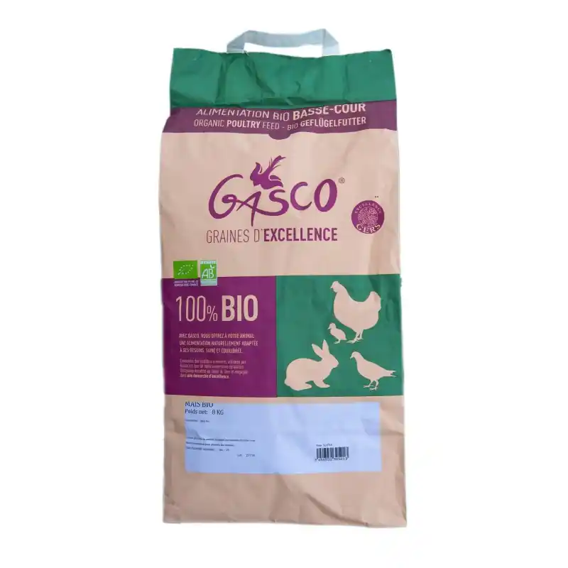 MAÏS BIO 8KG – GASCO Dernière Chance