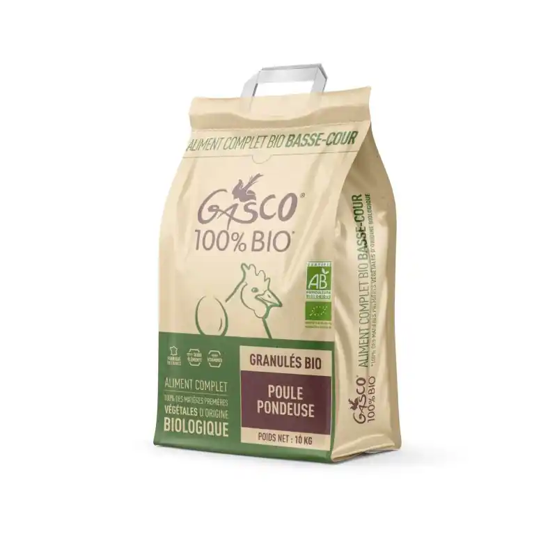 Top Vente GRANULE POULE PONDEUSE BIO 10KG – GASCO